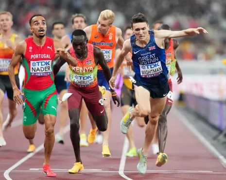 UK's Wightman Just Loses Out on Gold as Portugal's Isaac Nader Claims Surprise 1500m Title